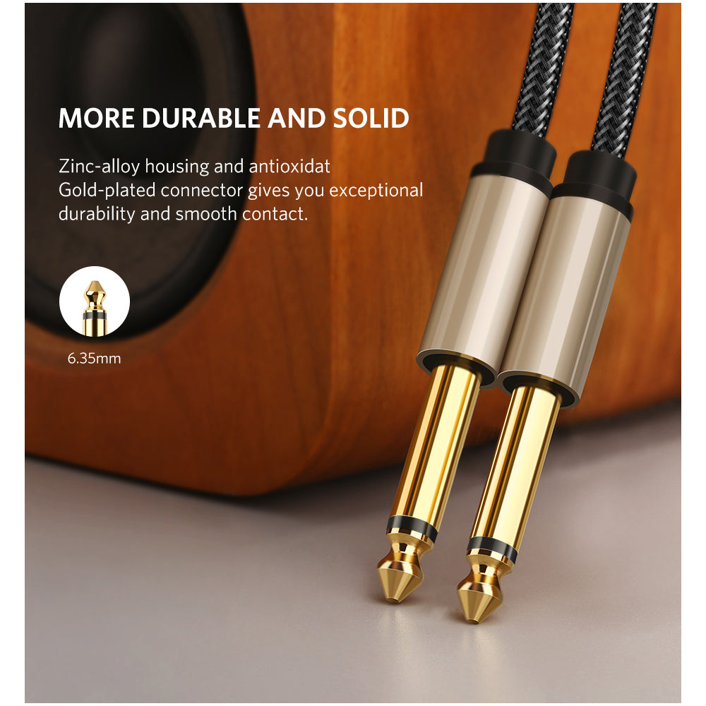 6.35mm to 6.35mm Cable - 6.5FT