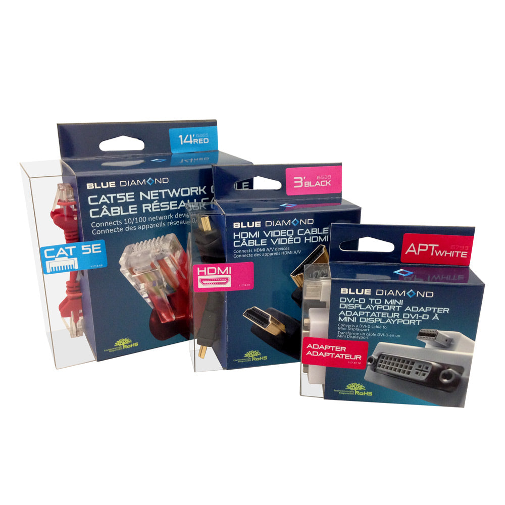 Retail Cat5e Network Patch Cable WH, 3ft