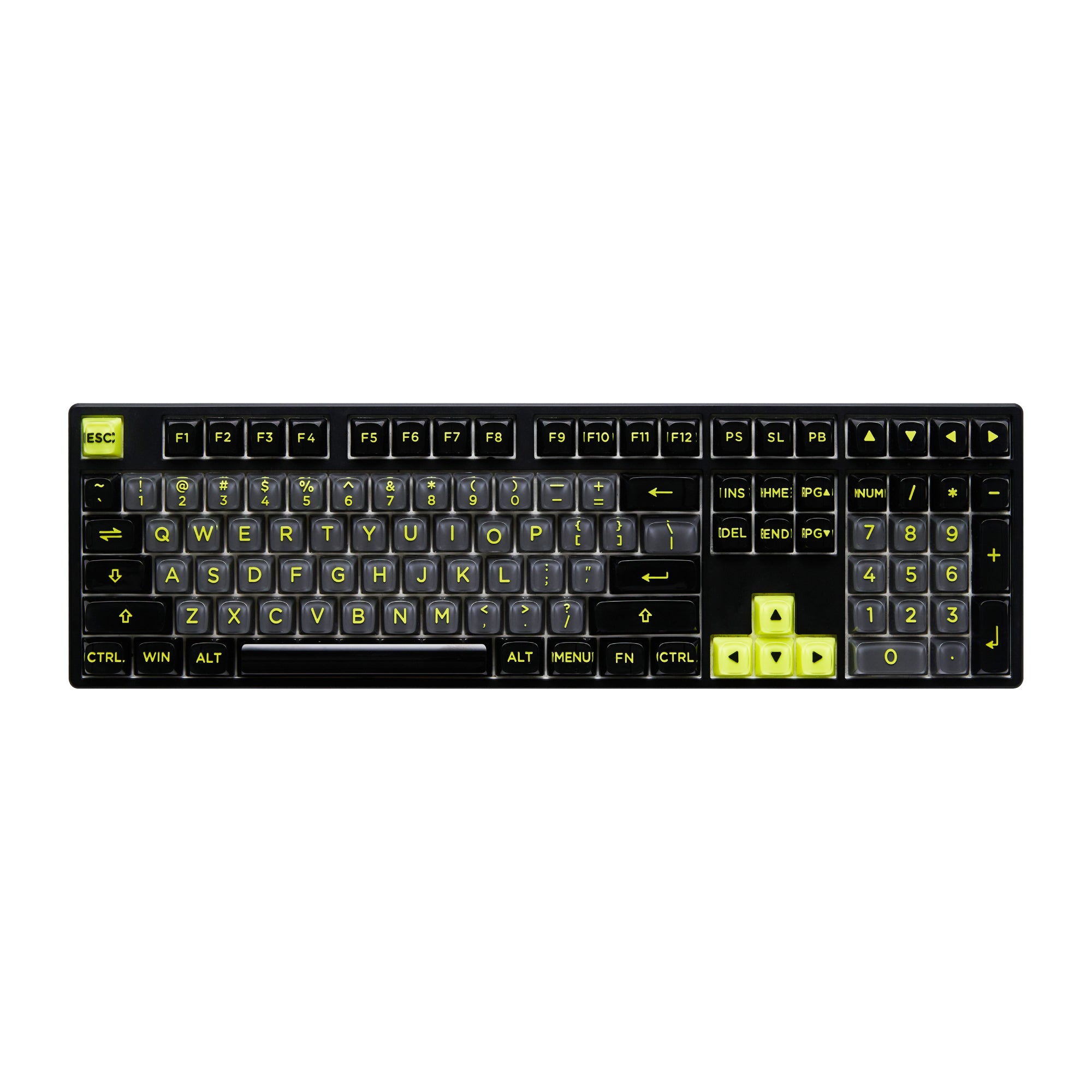 3D Polycarbonate Keycaps - ACID REWIND
