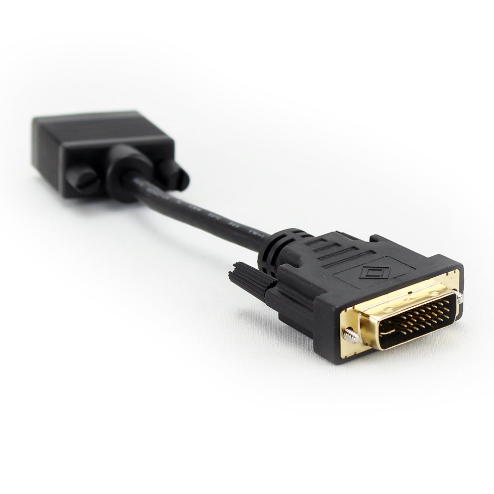 DVI-I Male to VGA Female Adapter Cable