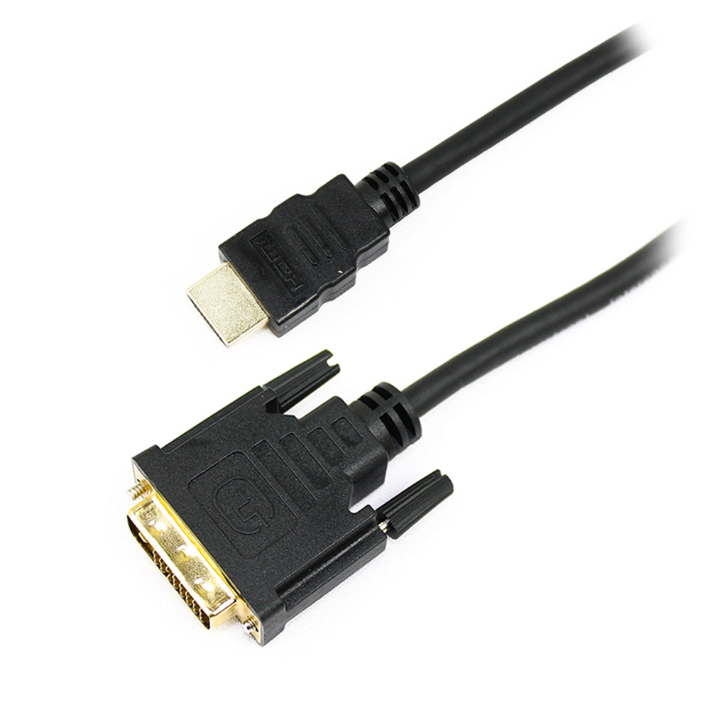 HDMI to DVI-D (24+1) Cable, 6ft M/M